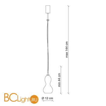 Подвесной светильник Patrizia Garganti Ginger & Fred PG569 - Схема